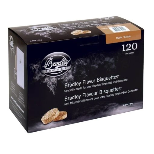 Boîte 120 Bisquettes Erable - Bradley Smoker 4 Boîte 120 Bisquettes Erable - Bradley Smoker -Weber Soldes Magasin 120 bisquettes erable bradley smoker 0689796750124