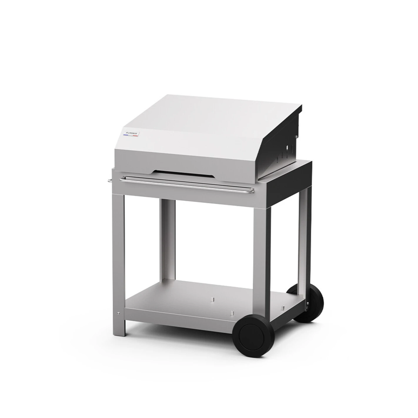 Combo Plancha Gaz Amalia Silver Edition 360 (capot + Chariot) - Le Marquier 4 Combo Plancha Gaz Amalia Silver Edition 360 (capot + Chariot) - Le Marquier – Image 2