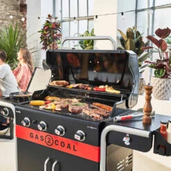 Barbecue Hybride Gaz Et Charbon Gas2Coal 440 - Char-Broil 13 Barbecue Hybride Gaz Et Charbon Gas2Coal 440 - Char-Broil -Weber Soldes Magasin barbecue gas2coal 440 hybride gaz et charbon charbroil 4260547594448 4