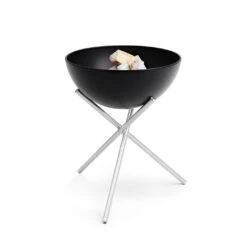 Brasero Rond En Acier émaillé Bowl + Trépied + Plancha - Höfats -Weber Soldes Magasin bowl hofats pied haut plancha 4260447331020 5