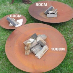 Brasero En Acier Corten Rond ⌀60 Cm - Nordic Flame 17 Brasero En Acier Corten Rond ⌀60 Cm - Nordic Flame -Weber Soldes Magasin brasero acier corten esprit barbecue 2020000027720 7