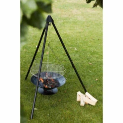 Brasero Junko ø60 Cm Fonte + Trépied + Grille Acier Chromé + Housse - Barbecook 11 Brasero Junko ø60 Cm Fonte + Trépied + Grille Acier Chromé + Housse - Barbecook -Weber Soldes Magasin brasero junko trepied grille housse barbecook 5400269202156 3