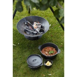 Brasero Junko ø60 Cm Fonte + Trépied + Grille Acier Chromé + Housse - Barbecook 12 Brasero Junko ø60 Cm Fonte + Trépied + Grille Acier Chromé + Housse - Barbecook -Weber Soldes Magasin brasero junko trepied grille housse barbecook 5400269202156 4