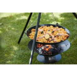 Brasero Junko ø60 Cm Fonte + Trépied + Grille Acier Chromé + Housse - Barbecook 13 Brasero Junko ø60 Cm Fonte + Trépied + Grille Acier Chromé + Housse - Barbecook -Weber Soldes Magasin brasero junko trepied grille housse barbecook 5400269202156 5