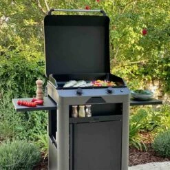 Combo Plancha Gaz Fusion 60 Gris Cargo 2 Brûleurs Avec Chariot - ENO 13 Combo Plancha Gaz Fusion 60 Gris Cargo 2 Brûleurs Avec Chariot - ENO -Weber Soldes Magasin combo fusion 60 gris cargo eno 2020000038115 3