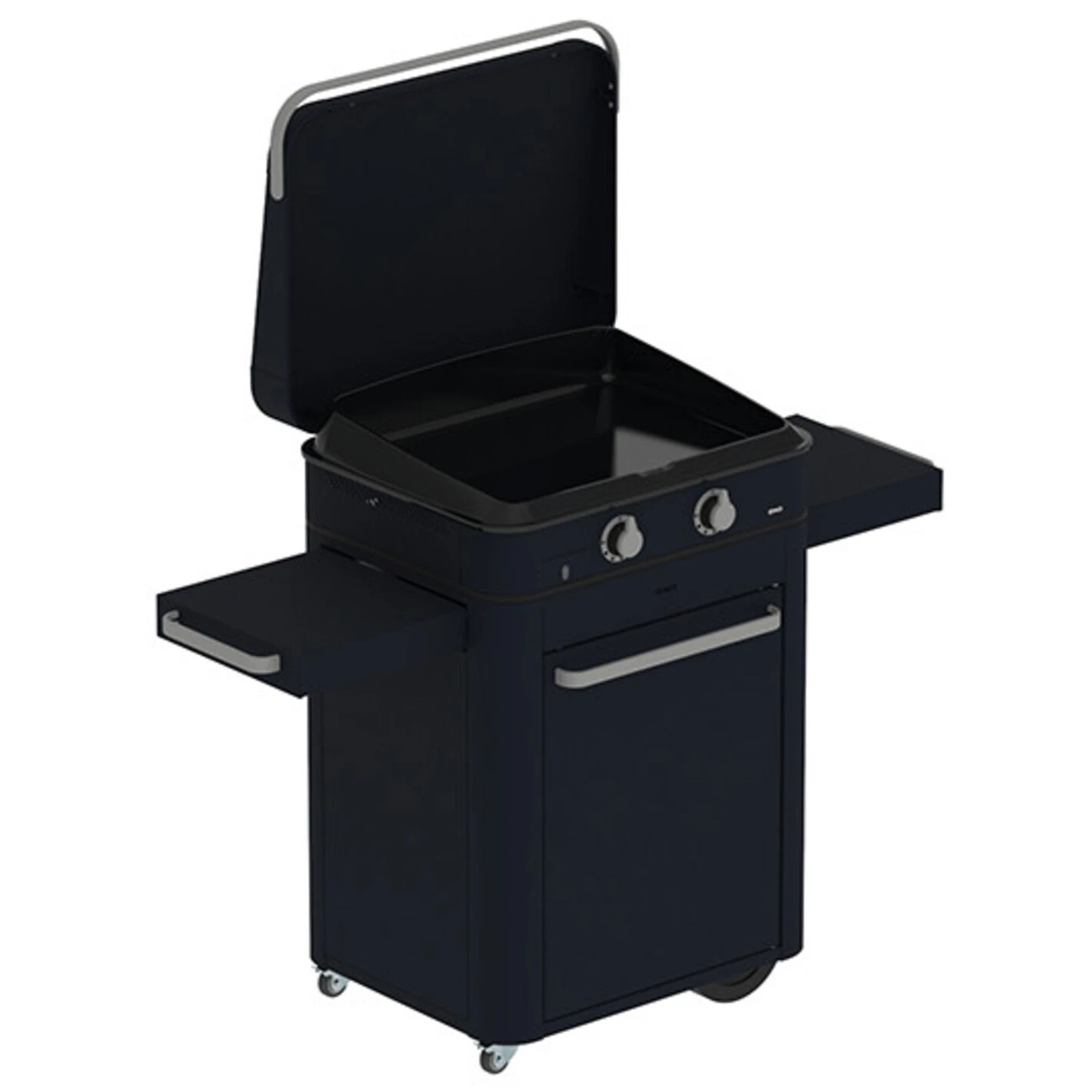 Combo Plancha Gaz Enosign 65 Bleu (Chariot Et Capot) - ENO* 4 Combo Plancha Gaz Enosign 65 Bleu (Chariot Et Capot) - ENO* – Image 2