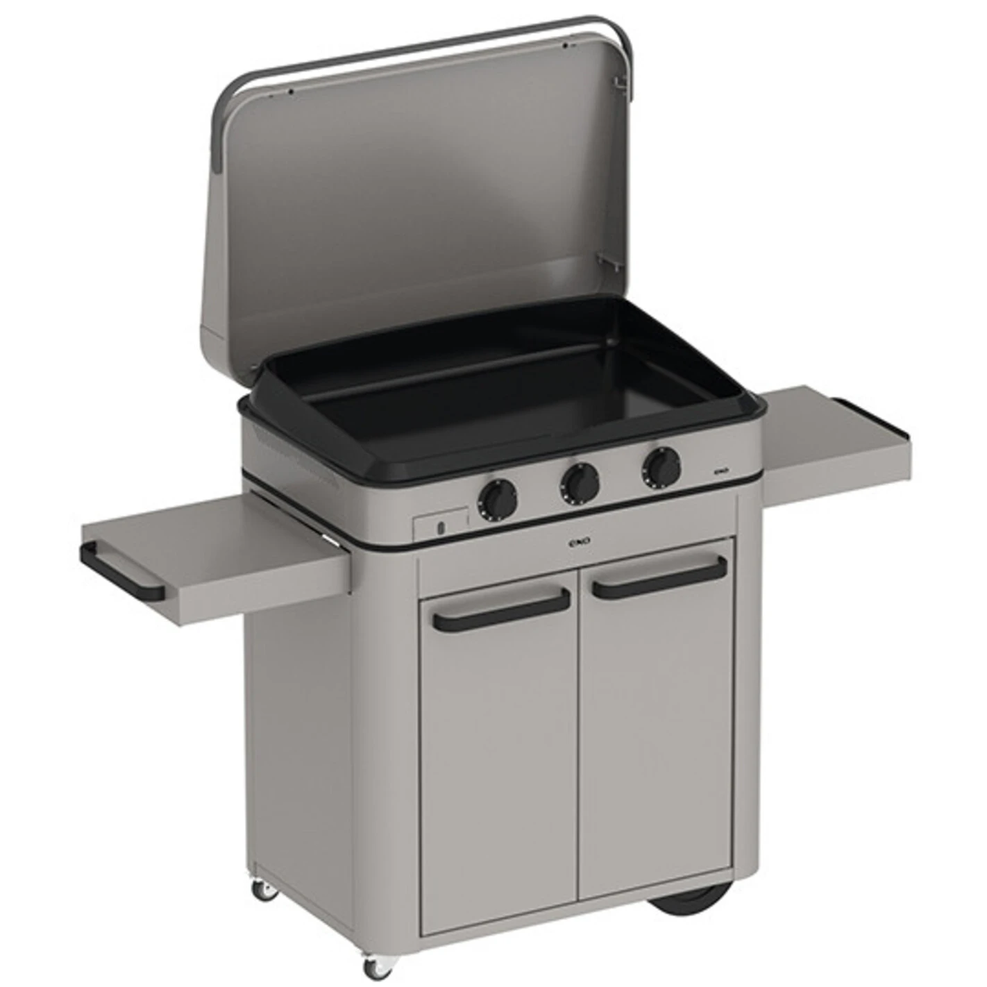 Combo Plancha Gaz Enosign 80 Inox (Chariot Et Capot) - ENO* 4 Combo Plancha Gaz Enosign 80 Inox (Chariot Et Capot) - ENO* – Image 2