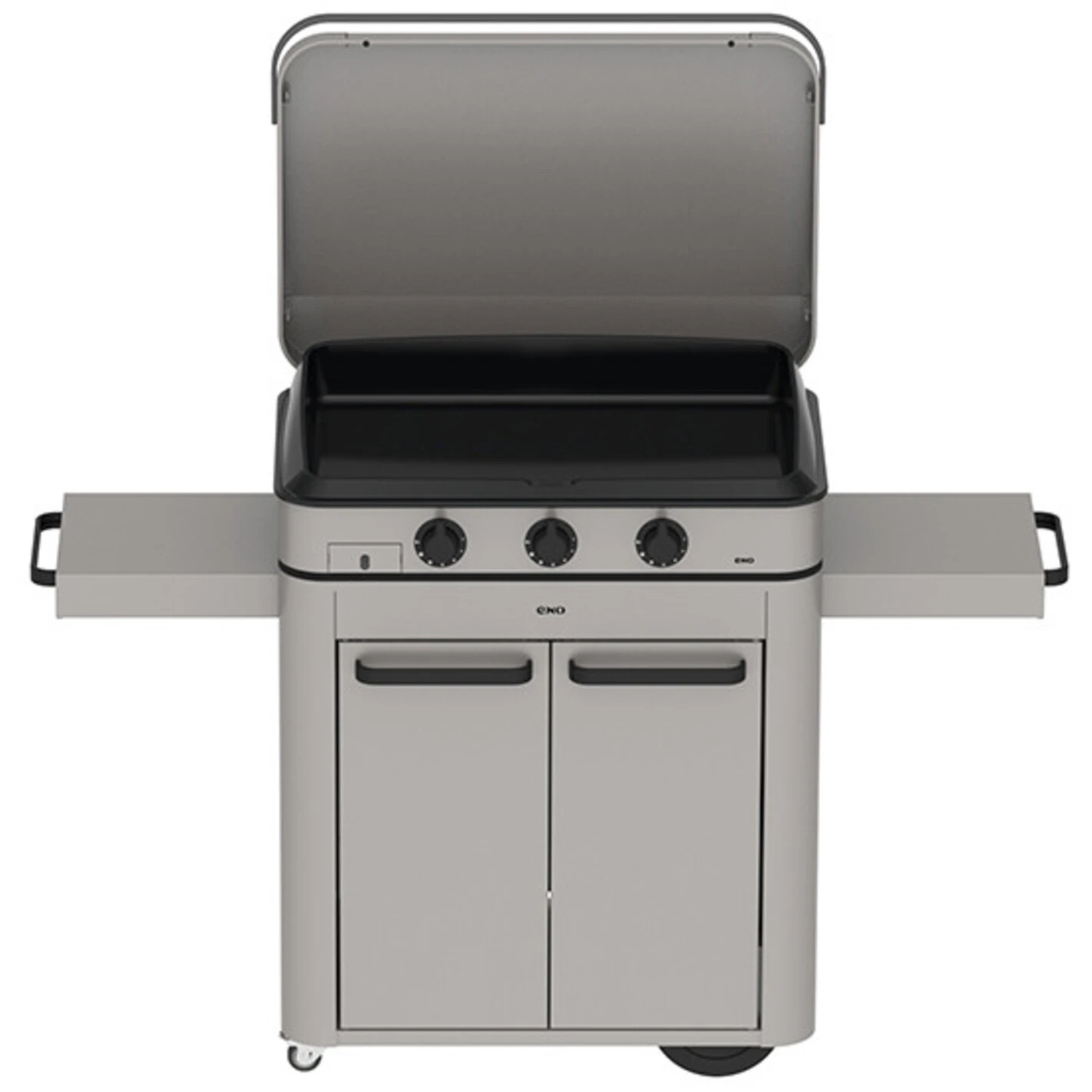 Combo Plancha Gaz Enosign 80 Inox (Chariot Et Capot) - ENO* 3 Combo Plancha Gaz Enosign 80 Inox (Chariot Et Capot) - ENO*