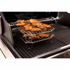 Kit Double Grille En Inox - Broil King 13 Kit Double Grille En Inox - Broil King -Weber Soldes Magasin double grille inox broil king 2020000030942 5
