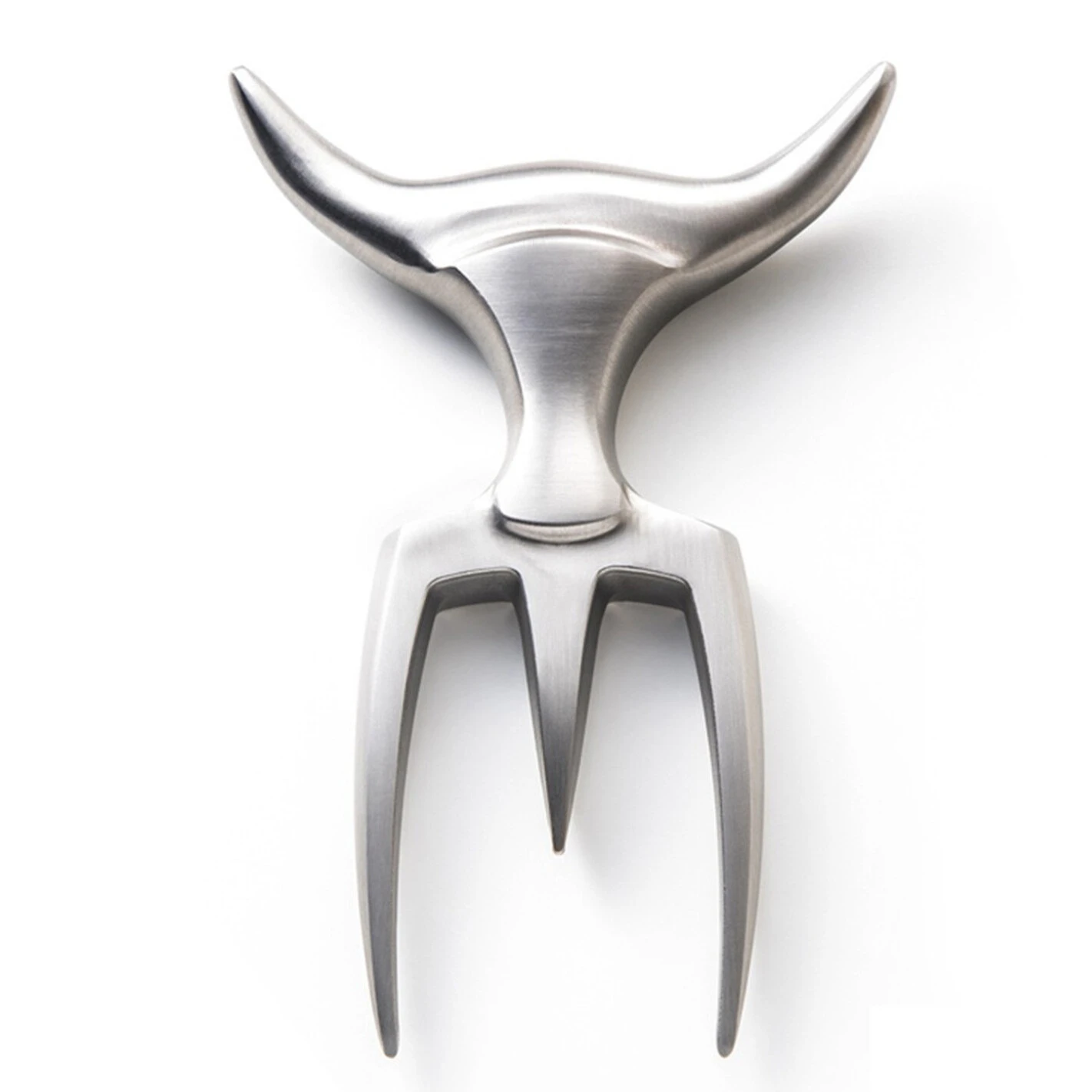 Fourchette à Viande Tridens Inox Brossé + Support 4 Fourchette à Viande Tridens Inox Brossé + Support – Image 2