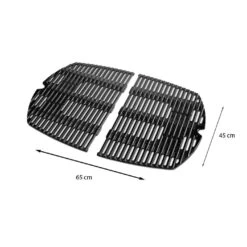 Grille De Cuisson Fonte émaillée Q300/Q3000 - Weber 8 Grille De Cuisson Fonte émaillée Q300/Q3000 - Weber -Weber Soldes Magasin grille de cuisson pour q300 barbecue a gaz weber 0077924038853 2