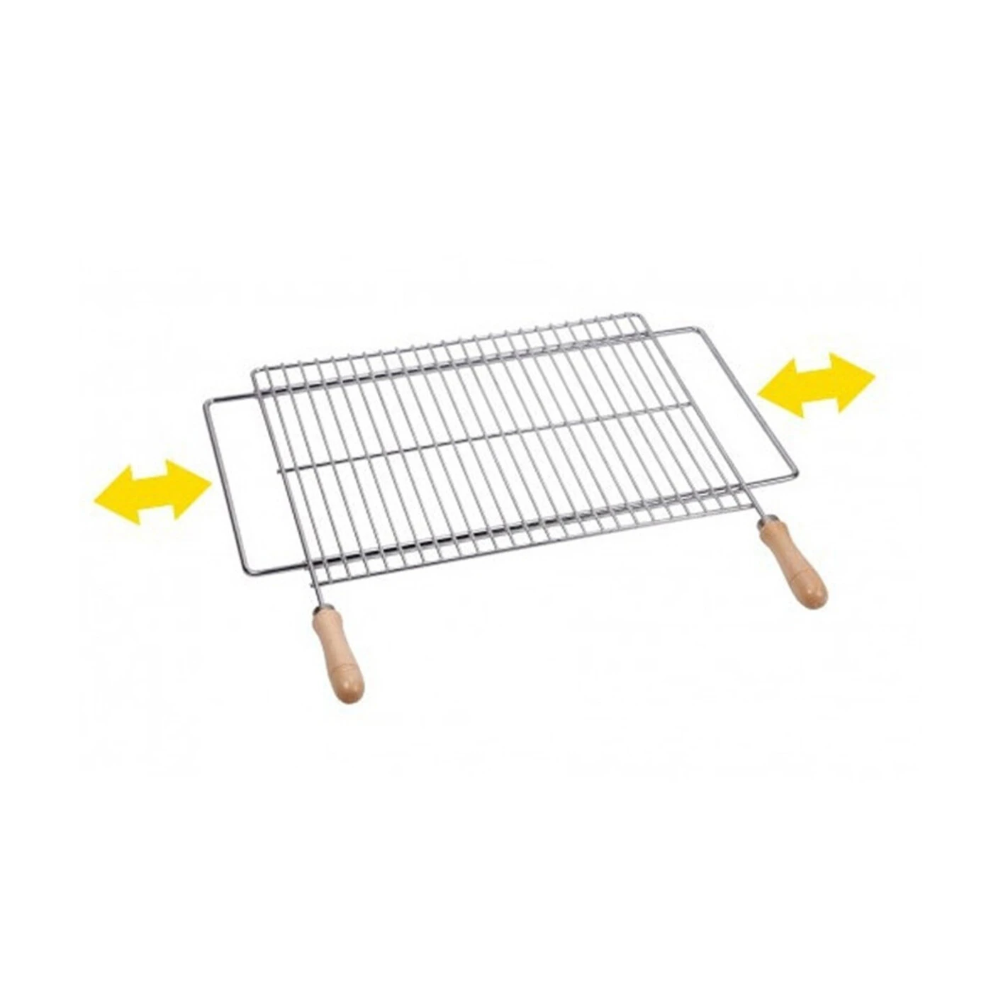 Grille Barbecue Télescopique 60 X 40 Cm En Zingue 3 Grille Barbecue Télescopique 60 X 40 Cm En Zingue