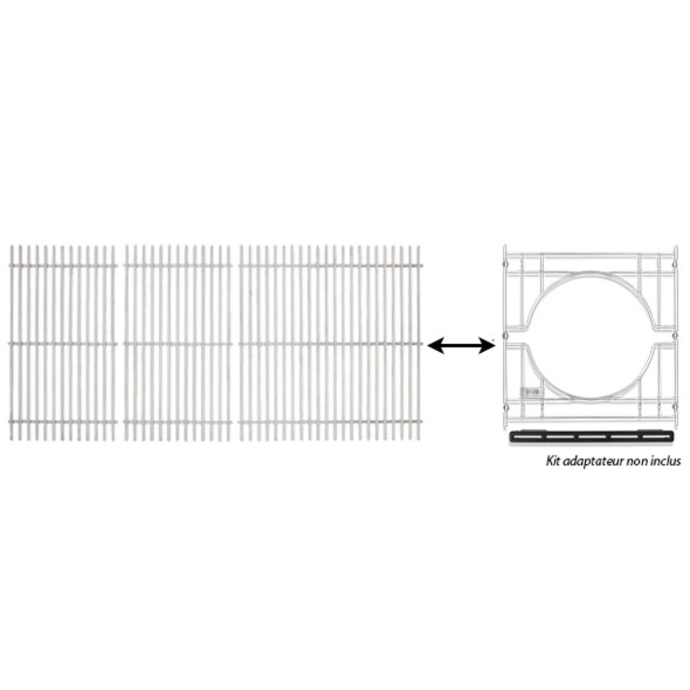 Grilles Inox Crafted SmokeFire EX6 - Weber 5 Grilles Inox Crafted SmokeFire EX6 - Weber – Image 3