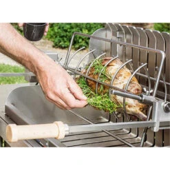 Barbecue Charbon Irissarry Inox + Tournebroche - Le Marquier 7 Barbecue Charbon Irissarry Inox + Tournebroche - Le Marquier -Weber Soldes Magasin irissarry inox a poser le marquier 3339380060333 2