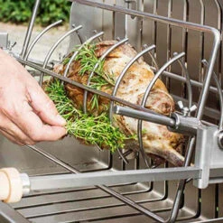 Barbecue Charbon Mendy Inox Marin + Chariot Inox + Tournebroche - Le Marquier 10 Barbecue Charbon Mendy Inox Marin + Chariot Inox + Tournebroche - Le Marquier -Weber Soldes Magasin mendy inox sur chariot le marquier 3339380167155 3