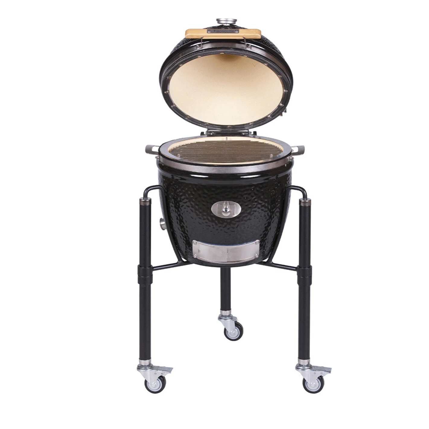 Barbecue Kamado JUNIOR Pro 2.0 Noir + Chariot - Monolith* 3 Barbecue Kamado JUNIOR Pro 2.0 Noir + Chariot - Monolith* – Image 2