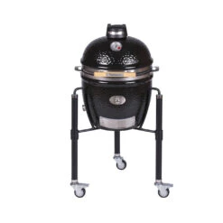 Weber Soldes Magasin 28 Barbecue Kamado JUNIOR Pro 2.0 Noir + Chariot - Monolith*