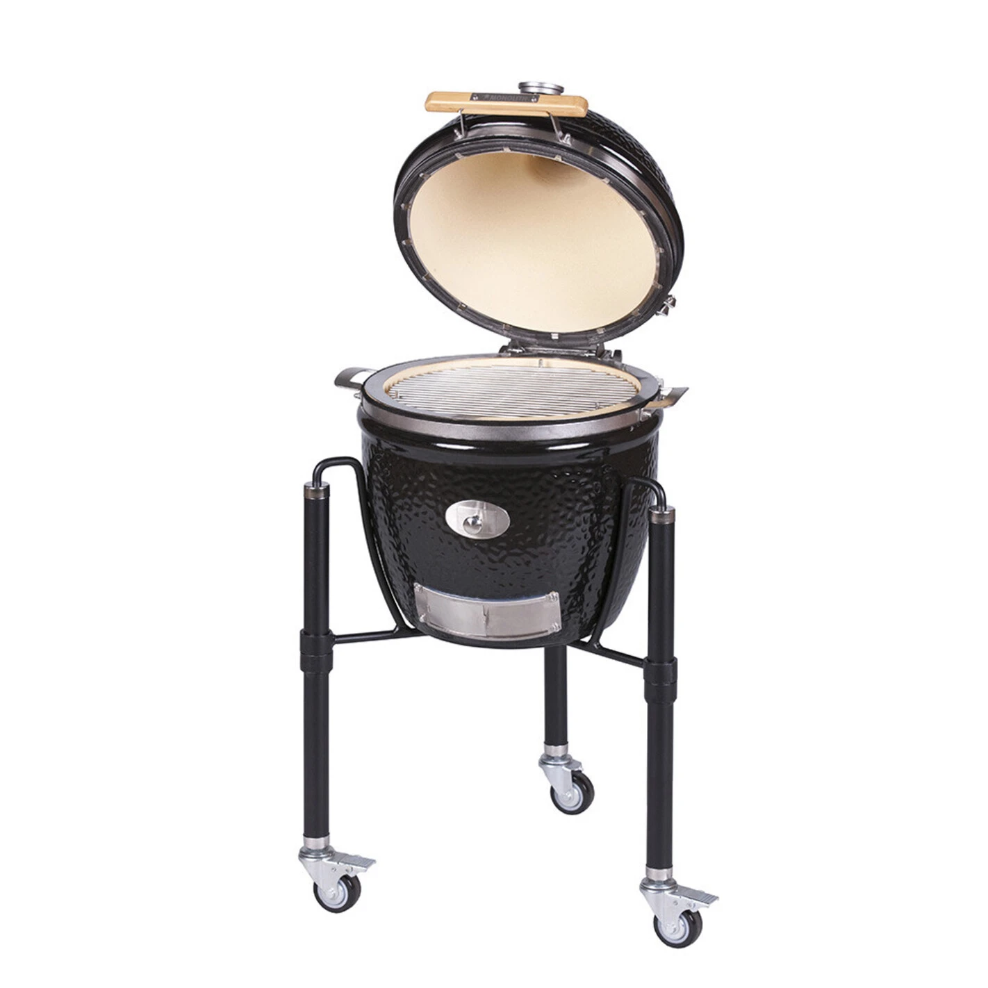 Barbecue Kamado JUNIOR Pro 2.0 Noir + Chariot - Monolith* 5 Barbecue Kamado JUNIOR Pro 2.0 Noir + Chariot - Monolith* – Image 4