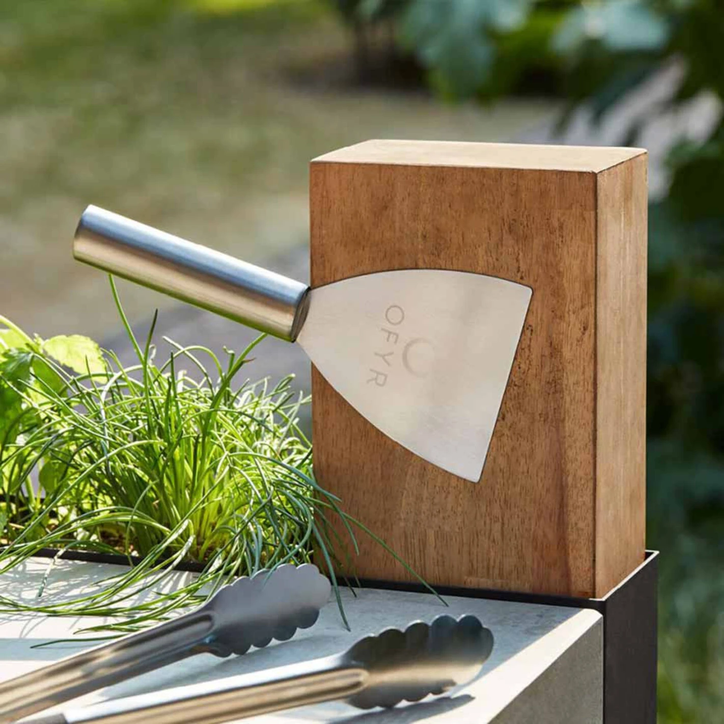 Brasero Plancha Island Corten PRO 100 Bois De Teck + Housse - Ofyr 9 Brasero Plancha Island Corten PRO 100 Bois De Teck + Housse - Ofyr – Image 7