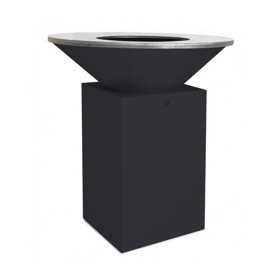 Pack Brasero Classic 100 Noir + Couvercle - OFYR 4 Pack Brasero Classic 100 Noir + Couvercle - OFYR – Image 2