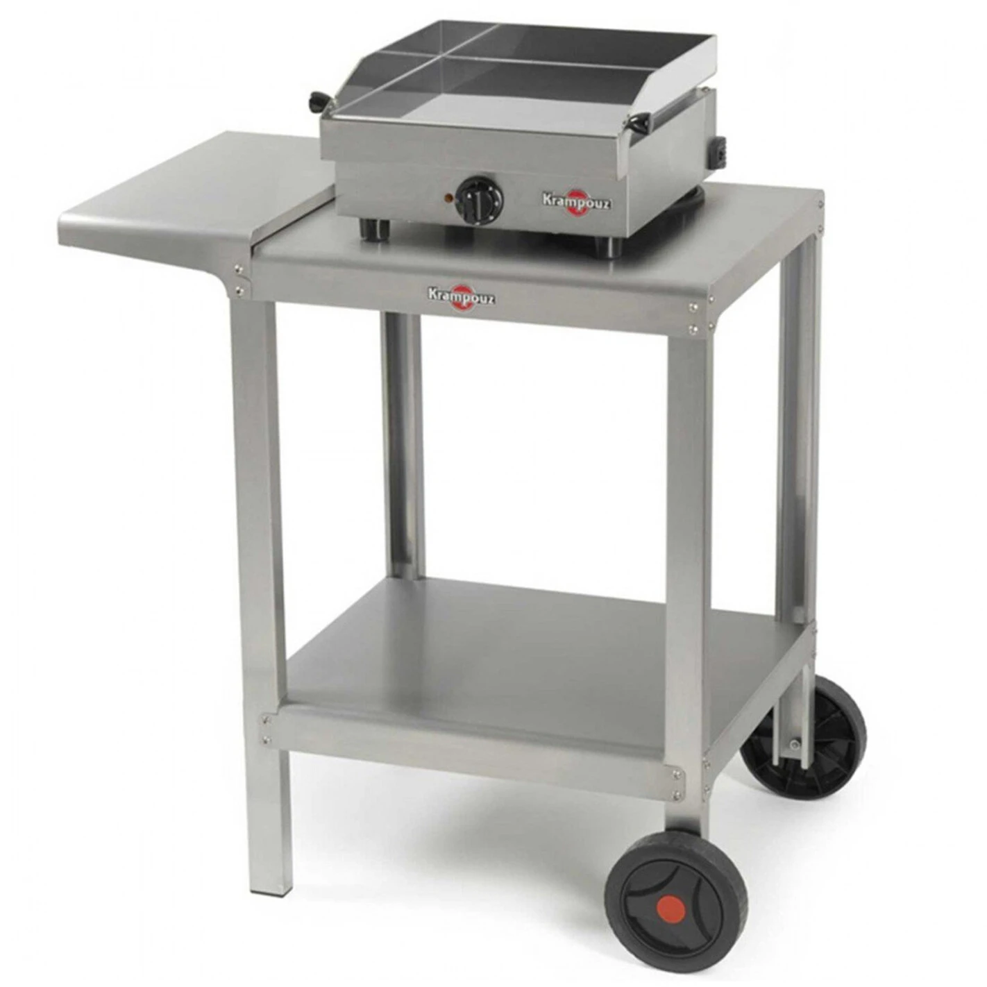 Pack Plancha Gaz Design 41 Cm + Chariot Plein Air Compact - Krampouz 8 Pack Plancha Gaz Design 41 Cm + Chariot Plein Air Compact - Krampouz – Image 6