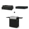 Pack Plancha Gaz Modern 60 Noir - Forge Adour 1 Pack Plancha Gaz Modern 60 Noir - Forge Adour -Weber Soldes Magasin pack modern 60 noir couvercle chariot 2020000034032