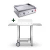 Pack Plancha Gaz Chef 55 Lisse + Chariot - Planet 1 Pack Plancha Gaz Chef 55 Lisse + Chariot - Planet -Weber Soldes Magasin pack plancha gaz chef 55 lisse chariot planet 2020000031949