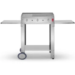 Pack Plancha Gaz Chef 80 Lisse + Chariot - Planet -Weber Soldes Magasin pack plancha gaz chef 80 lisse chariot planet 2020000031956 2