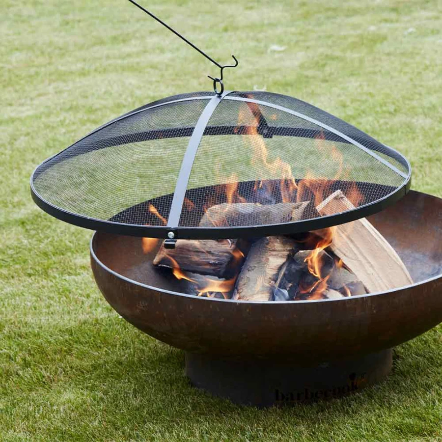 Pare-étincelles En Métal Noir 60 Cm - Barbecook 4 Pare-étincelles En Métal Noir 60 Cm - Barbecook – Image 2