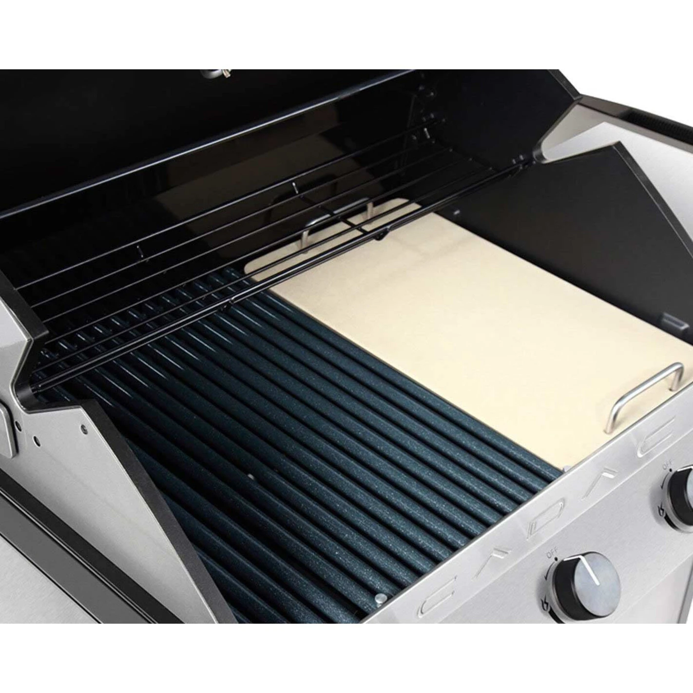 Pierre à Pizza Méridian / Titan Rectangle + Poignées - Cadac 4 Pierre à Pizza Méridian / Titan Rectangle + Poignées - Cadac – Image 2