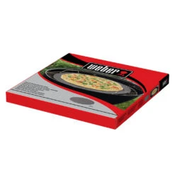 Grande Pierre à Pizza Ronde émaillée ⌀36,5 Cm - Weber -Weber Soldes Magasin pierre pizza ronde 36 cm emaillee weber 0077924189081 2