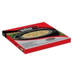 Grande Pierre à Pizza Ronde émaillée ⌀36,5 Cm - Weber -Weber Soldes Magasin pierre pizza ronde 36 cm emaillee weber 0077924189081 3