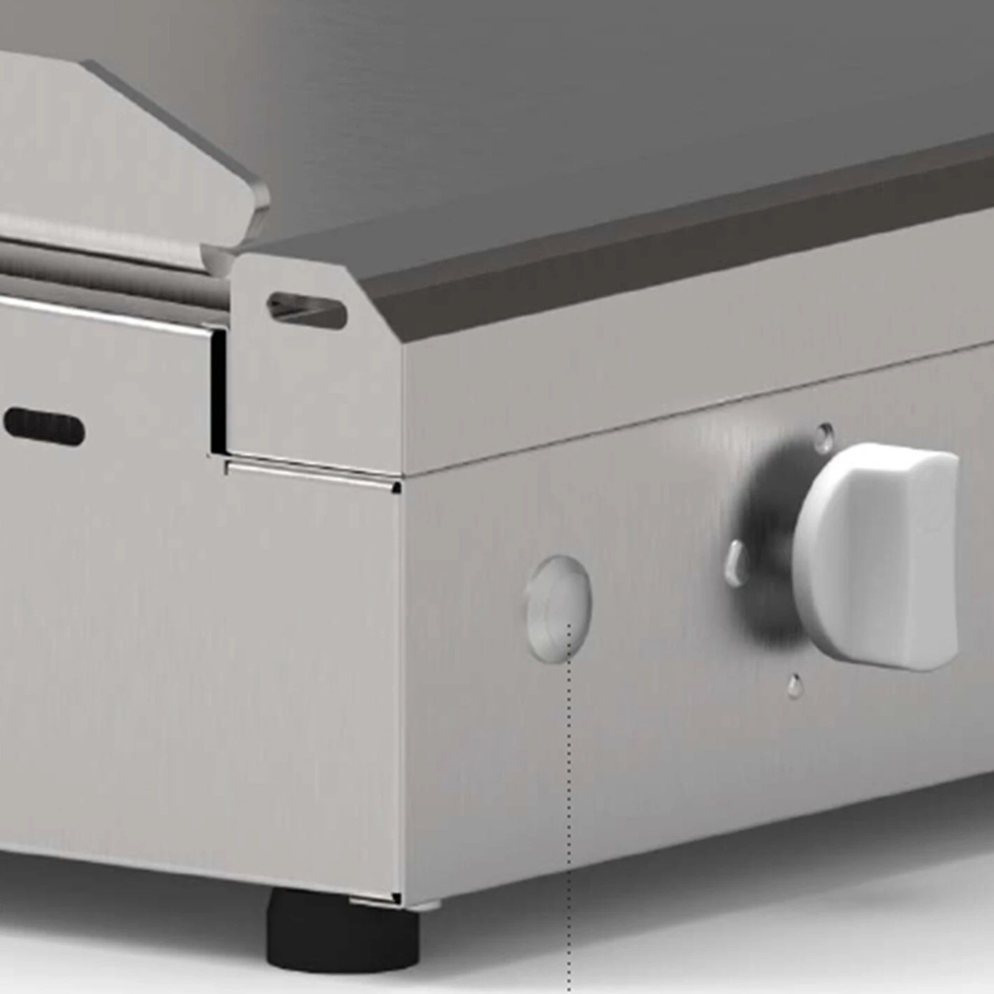 Plancha Gaz Lisse Chef 80 - Planet 5 Plancha Gaz Lisse Chef 80 - Planet – Image 3