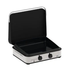 Plancha Enosign 65 Inox Et Noir Avec Capot - ENO* 13 Plancha Enosign 65 Inox Et Noir Avec Capot - ENO* -Weber Soldes Magasin plancha enosign 65 inox et noir capot 3224780041207 2