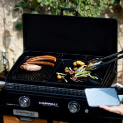 Plancha Gaz Blue Flame LXD Twin + Couvercle - Campingaz 12 Plancha Gaz Blue Flame LXD Twin + Couvercle - Campingaz -Weber Soldes Magasin plancha gaz blue flame lxd twin campingaz 3138522119416 3