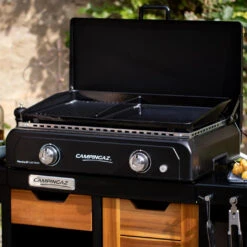 Plancha Gaz Blue Flame LXD Twin + Couvercle - Campingaz 14 Plancha Gaz Blue Flame LXD Twin + Couvercle - Campingaz -Weber Soldes Magasin plancha gaz blue flame lxd twin campingaz 3138522119416 5