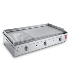 Plancha Gaz Chef 80 Lisse Rainurée - Planet 9 Plancha Gaz Chef 80 Lisse Rainurée - Planet -Weber Soldes Magasin plancha gaz planet chef 80 lisse rainuree 8033945788858 3