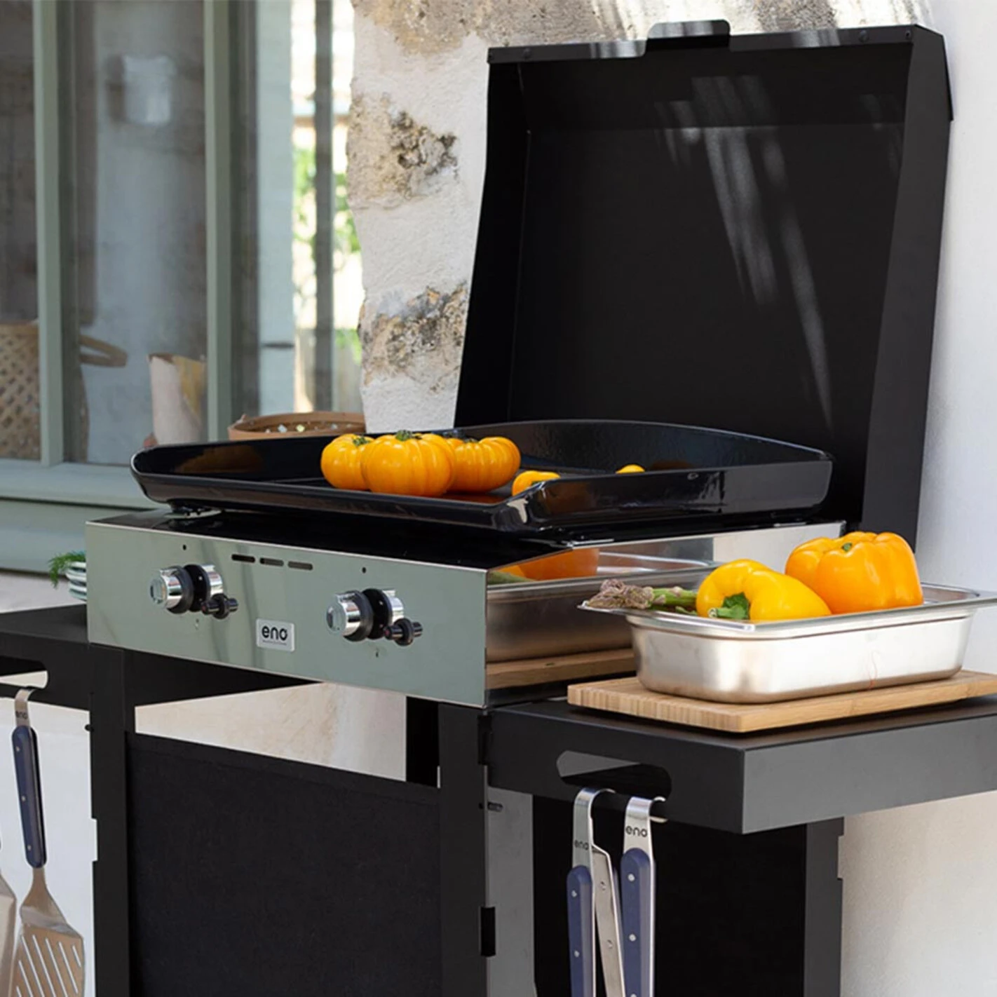 Plancha Gaz Initial 50 Fonte émaillée - ENO 6 Plancha Gaz Initial 50 Fonte émaillée - ENO – Image 4