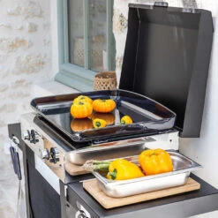 Plancha Gaz Initial 50 Fonte émaillée - ENO 11 Plancha Gaz Initial 50 Fonte émaillée - ENO -Weber Soldes Magasin plancha initial 50 eno 3224780041818 4