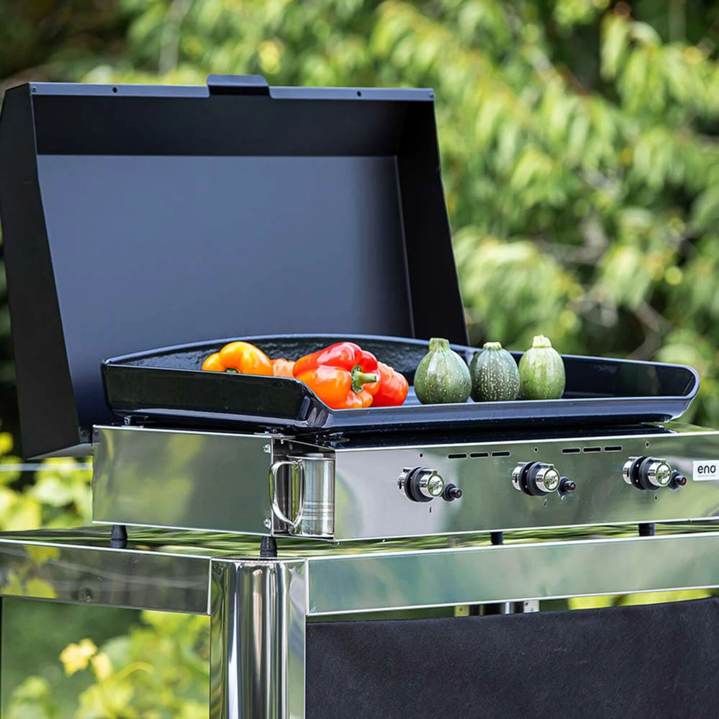 Plancha Gaz Initial 65 Fonte émaillée - ENO 6 Plancha Gaz Initial 65 Fonte émaillée - ENO – Image 4