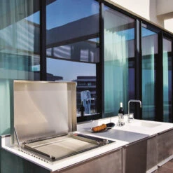 Plancha Gaz Encastrable Oasi 55 Lisse Rainurée - Planet 9 Plancha Gaz Encastrable Oasi 55 Lisse Rainurée - Planet -Weber Soldes Magasin plancha planet inox gaz oasi 55 lisse rainuree 8033945789046 3