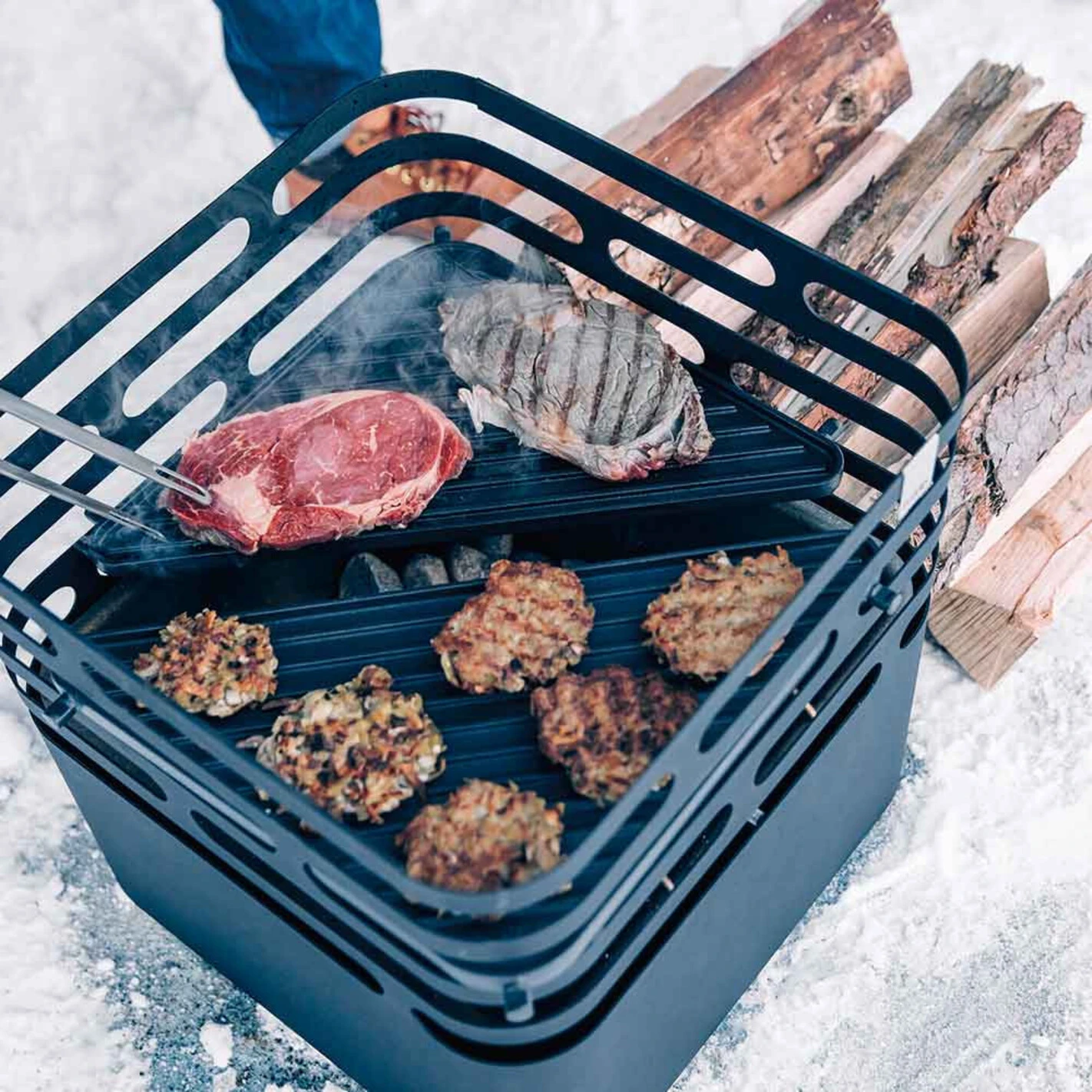 Plancha Fonte émaillée Pour Cube - Höfats 7 Plancha Fonte émaillée Pour Cube - Höfats – Image 5