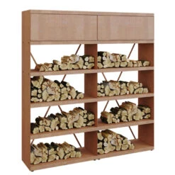 Etagère Range Bois Corten 200 - Ofyr 7 Etagère Range Bois Corten 200 - Ofyr -Weber Soldes Magasin range bois corten 200 2020000020141 2