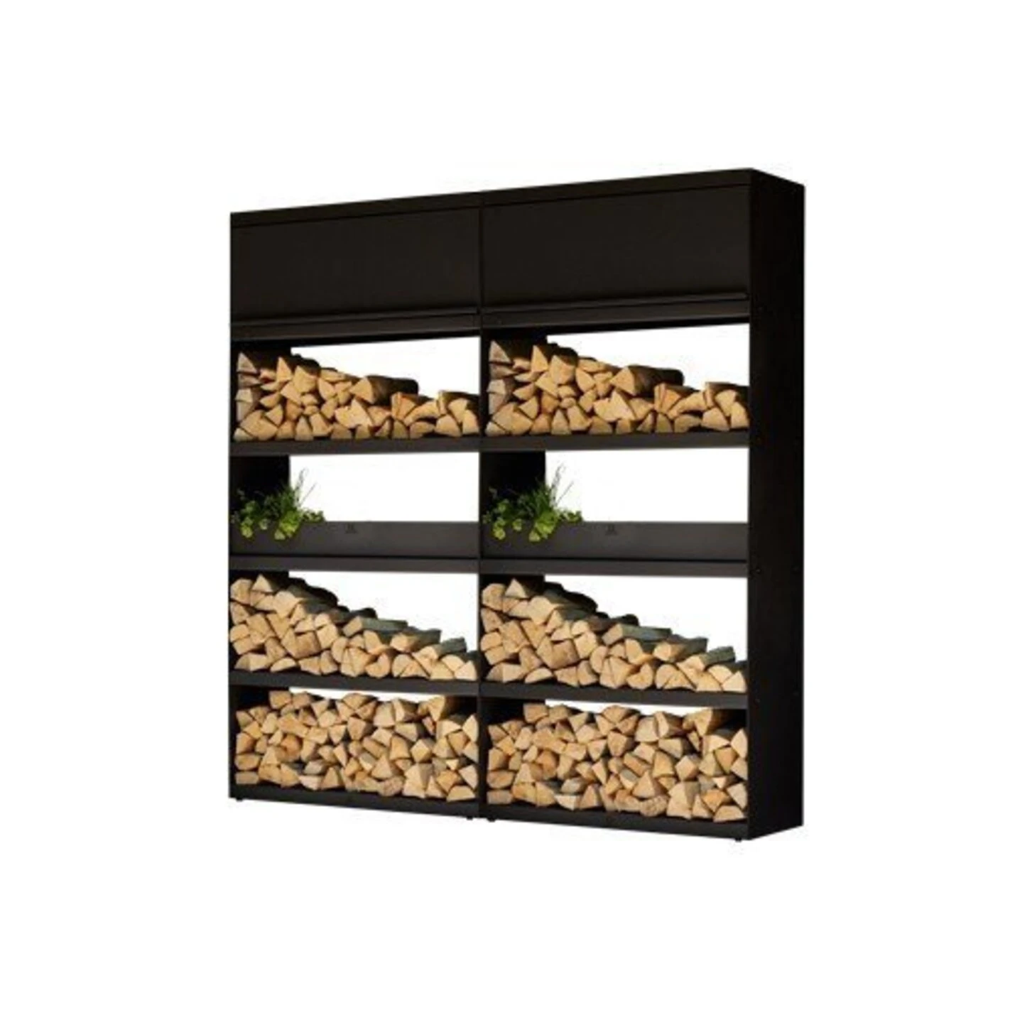 Etagère Range Bois Noir 200 - Ofyr 3 Etagère Range Bois Noir 200 - Ofyr