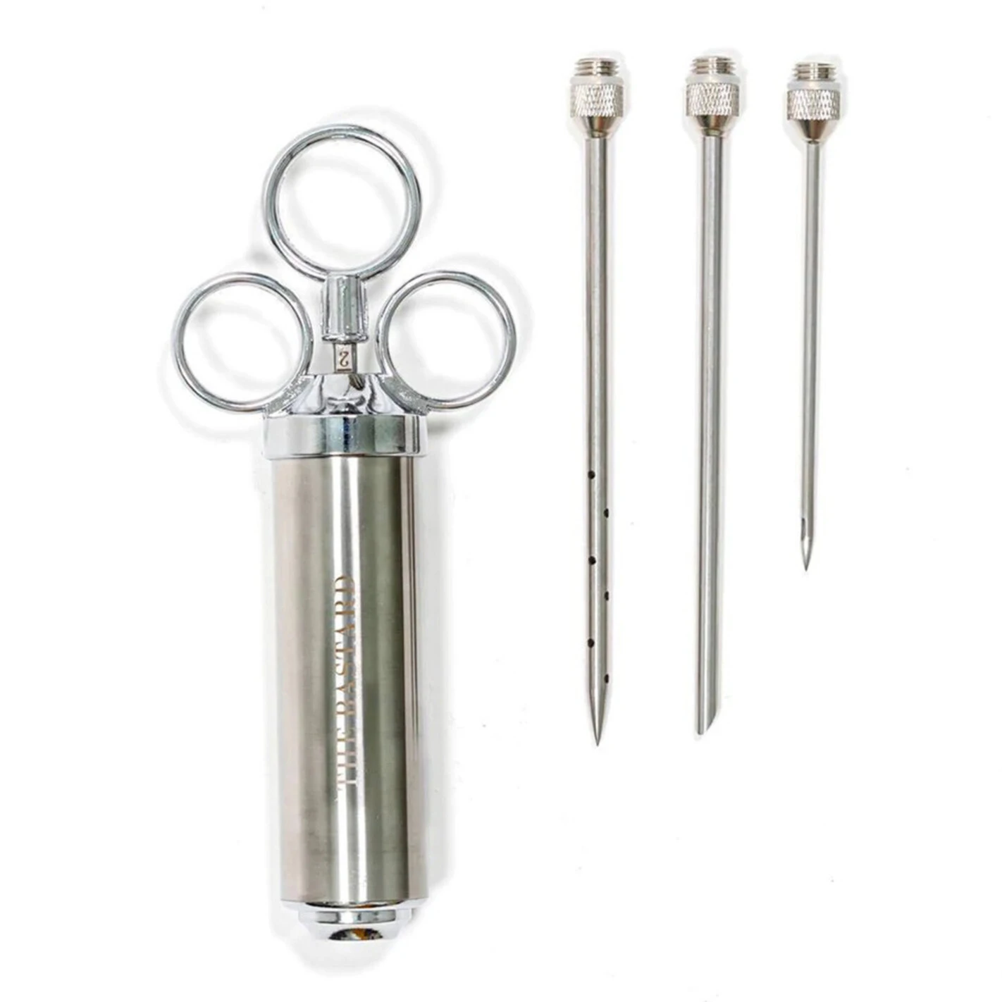 Seringue à Marinade + 3 Aiguilles En Inox Serious Injector - The Bastard 3 Seringue à Marinade + 3 Aiguilles En Inox Serious Injector - The Bastard