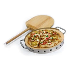 Set Pierre à Pizza ⌀ 33 Cm + Pelle - Broil King 9 Set Pierre à Pizza ⌀ 33 Cm + Pelle - Broil King -Weber Soldes Magasin set pierre pelle pizza broil king 0060162698163 2