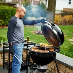 Barbecue Kamado Summit E6 - Weber 16 Barbecue Kamado Summit E6 - Weber -Weber Soldes Magasin summit kamado e6 0077924159152 4