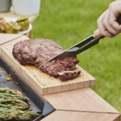 Table D’appoint En Bois Brasero Nestor - Barbecook -Weber Soldes Magasin table appoint nestor barbecook 5404035708088 3