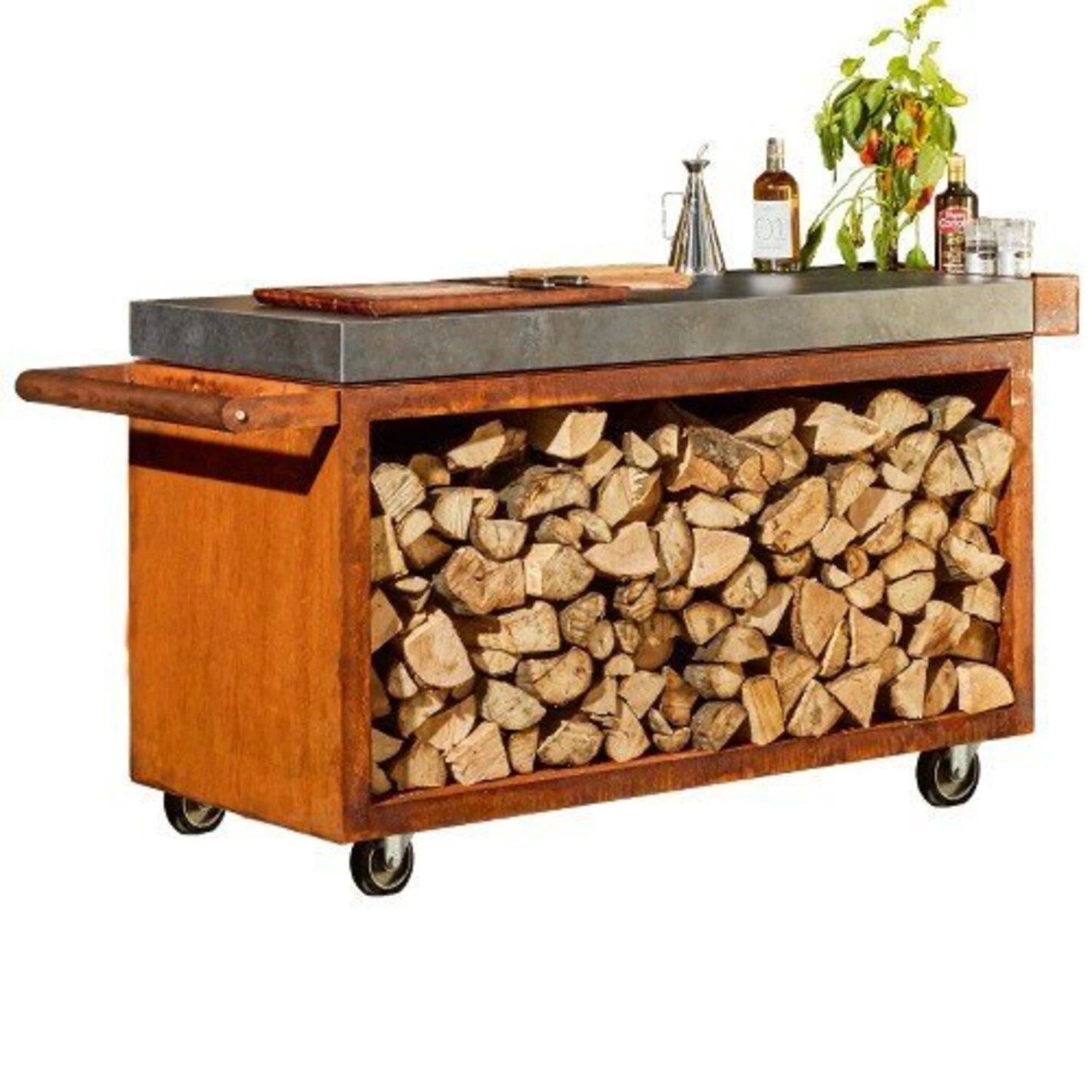 Table Corten Pro Céramique Gris Foncé Ofyr 3 Table Corten Pro Céramique Gris Foncé Ofyr