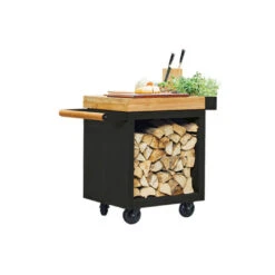 Table Mise En Place Noire Pro 65 Bois De Teck - Ofyr 8 Table Mise En Place Noire Pro 65 Bois De Teck - Ofyr -Weber Soldes Magasin table noire pro 65 teck 2020000022084 2